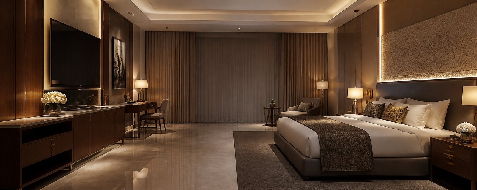 Luxury suite at Hotel Hilton Inn